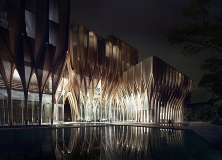 Zaha Hadid Architects: Sleuk Rith Institute, Camboya
