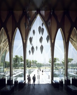 Zaha Hadid Architects: Sleuk Rith Institute, Camboya
