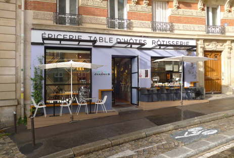 C comme C, restaurante Jeanne B en Montmartre, París

