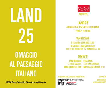 Exposición Land 25 Omaggio al Paesaggio Italiano, Venecia
