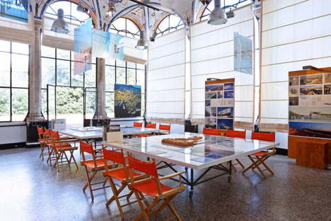 Exposición Renzo Piano Building Workshop Proyectos de Agua Pegli Génova
