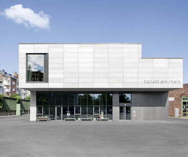 gmp edificio de la compañía de ballet de Düsseldorf
