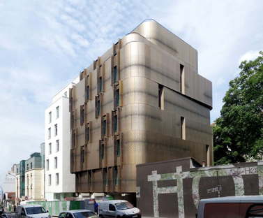 VIB Architecture residencia de estudiantes y guardería rue Ménilmontant París
