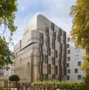VIB Architecture residencia de estudiantes y guardería rue Ménilmontant París

