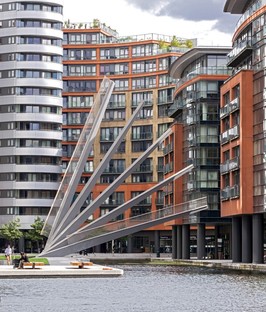 Knight Architects Puente Peatonal Merchant Square Bridge Londres
