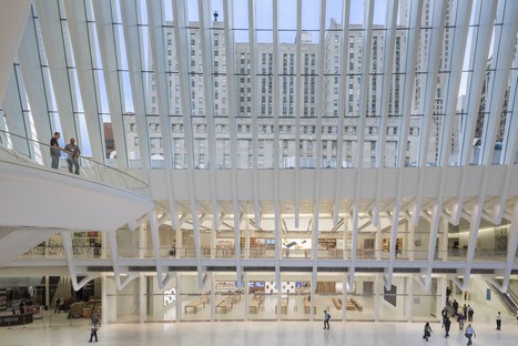 Bohlin Cywinski Jackson Apple Store en el World Trade Center Oculus
