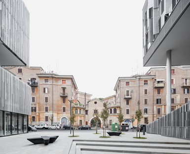 Labics Città del Sole transformación urbana en Roma
