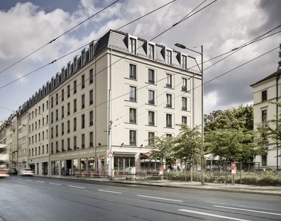 Tchoban Voss Architekten Albia viviendas para estudiantes en Dresde
