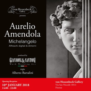 > Aurelio Amendola: Michelangelo affreschi digitali e dintorni Florencia
