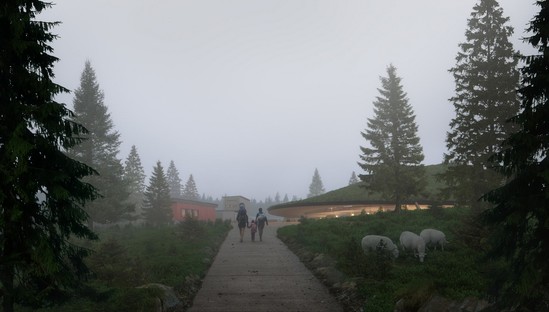 Snøhetta Planetario y centro de visitantes Solobservatoriet Noruega
