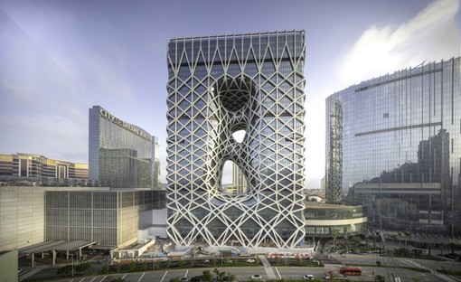Zaha Hadid Architects Morpheus hotel at City of Dream Macao
