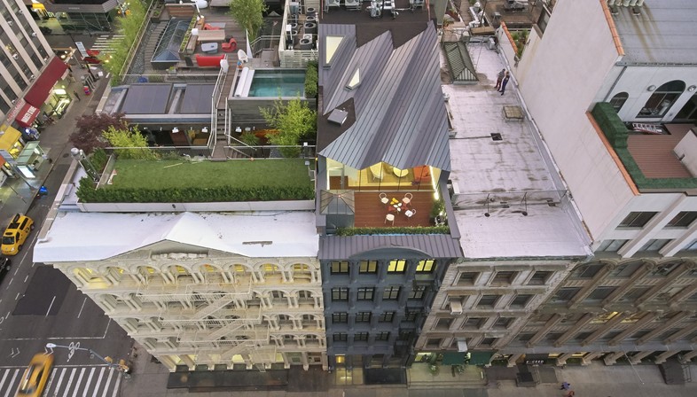WORKac The Stealth Building vivir sobre los tejados de Nueva York
