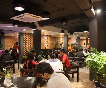 Shahriar Alam Flavour’s café Rajshahi Bangladés
