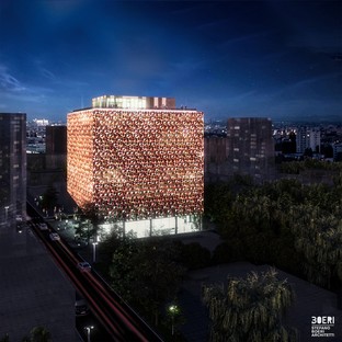 Stefano Boeri Architetti primer proyecto en Tirana Cubo de Blloku
