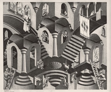 Exposición Escher en el PAN Palazzo delle Arti Napoli
