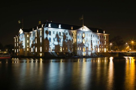 Obras artísticas y arquitectónicas de luz en Ámsterdam, Montreal y Salerno
