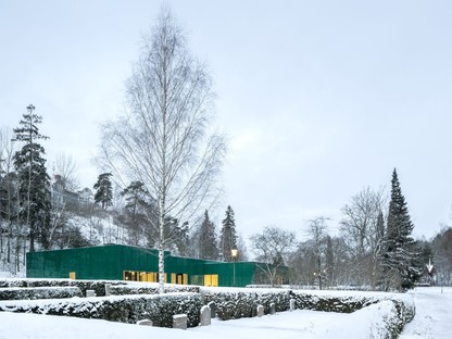 Wingårdh Arkitektkontor ampliación Sundbyberg Cemetery Pavilion
