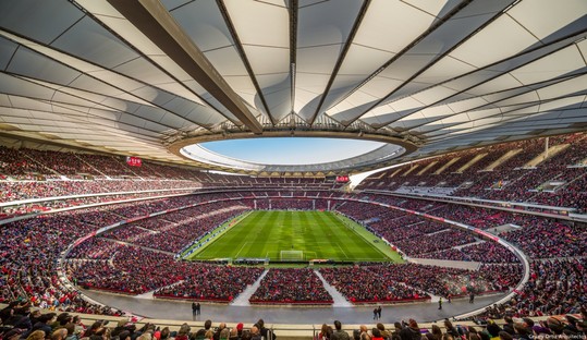 Un nuevo reportaje fotográfico para el estadio del Atlético de Madrid
