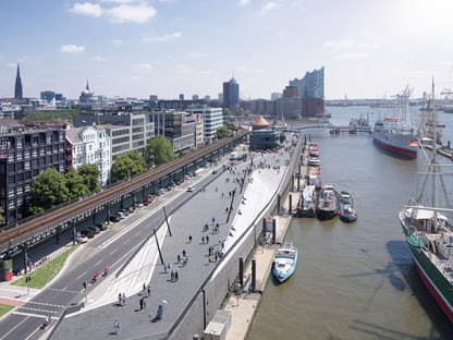 Zaha Hadid Architects, Niederhafen River Promenade, Hamburgo<br />

