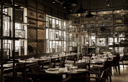 Tzuco un restaurante para Carlos Gaytán en Chicago, de Cadena Concept Design
