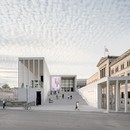 Exposición las obras arquitectónicas DAM Preis 2020 gana James Simon Galerie de David Chipperfield Architects
