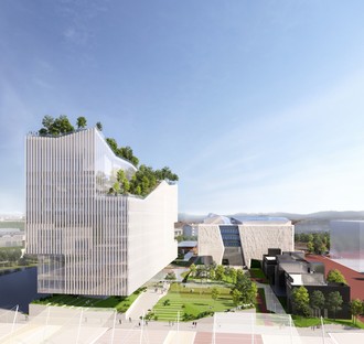 Piuarch Campus Human Technopole nuevo edificio dedicado a la investigación en la antigua área de la Expo de Milán
