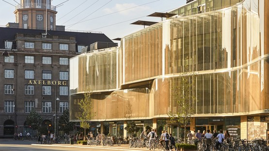 Pei Cobb Freed & Partners una nueva construcción en los jardines de Copenhague Tivoli Hjørnet
