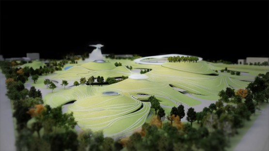 MAD Architects Arquitectura y paisaje Quzhou Sports Park
