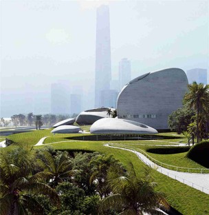 Avance del futuro MAD presenta el proyecto del Shenzhen Bay Culture Park
