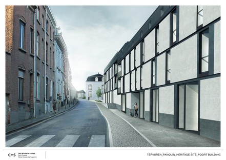 C+S Architects regeneración urbana del complejo de los antiguos Establos Reales de Tervuren
