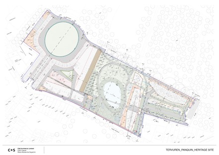 C+S Architects regeneración urbana del complejo de los antiguos Establos Reales de Tervuren
