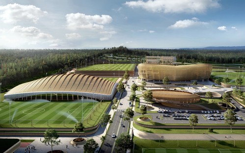 Korean National Football Centre de Seúl: gana el proyecto de UNStudio

