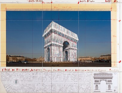 exposición CHRISTO ET JEANNE-CLAUDE - PARIS ! Centre Pompidou