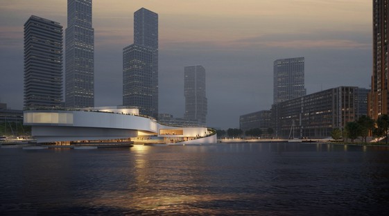 Powerhouse Company con SHoP Architects, Office Winhov, Mecanoo y Crimson para el nuevo masterplan de Rijnhaven Rotterdam

