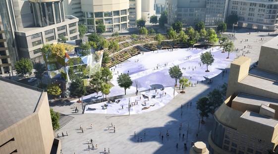 Miralles Tagliabue EMBT gana el concurso para la renovación de la Century Square en Shanghái
