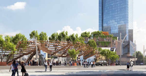 Miralles Tagliabue EMBT gana el concurso para la renovación de la Century Square en Shanghái
