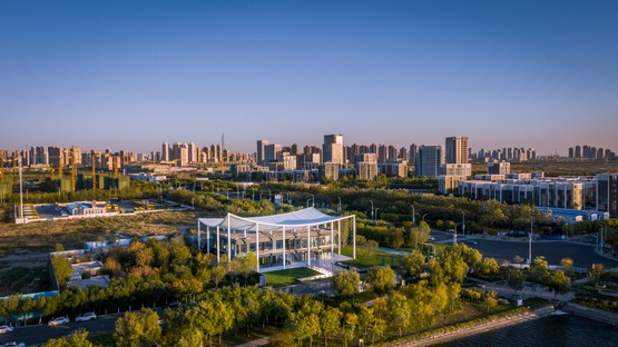 Powerhouse Company Paper Roof nuevo centro cívico en Tianjin
