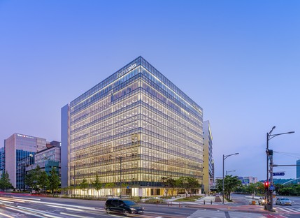 Foster + Partners sede central Hankook Technoplex en Pangyo, Seúl
