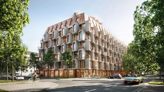 UNStudio y Bauwerk el nuevo complejo residencial Van B en Múnich 
