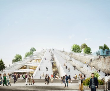 Nueva vida para la Pirámide de Tirana, en marcha el proyecto de MVRDV
