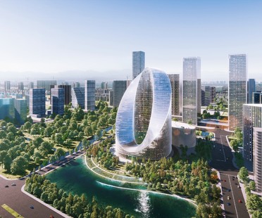 BIG-Bjarke Ingels Group O-Tower Oppo Headquarters Hangzhou
