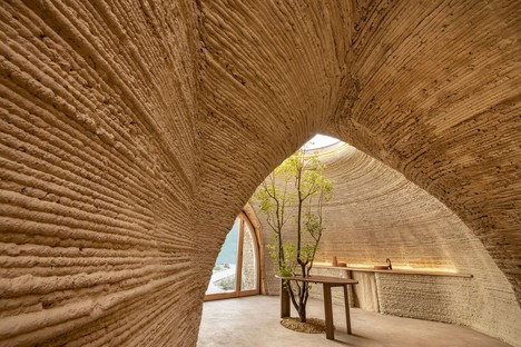 Mario Cucinella Architects TECLA vivienda ecosostenible imprimida en 3D en tierra cruda 
