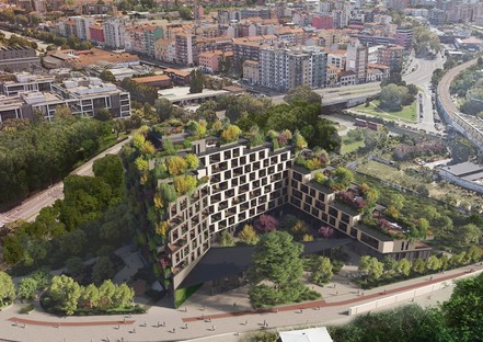 Stefano Boeri Architetti Bosconavigli en Milán, un edificio umbral entre la ciudad y la naturaleza
