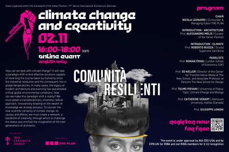 Los temas de COP26 en Comunità Resilienti - Bienal de Venecia

