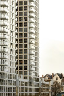 KAAN Architecten torres de media altura complejo residencial De Zalmhaven Róterdam
