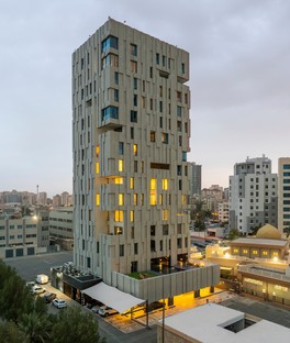 AGi architects: Wafra Wind Tower, un nuevo concepto de vivienda urbana en Kuwait
