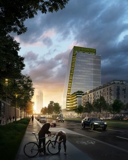 UNStudio presenta NION una torre de oficinas sostenible

