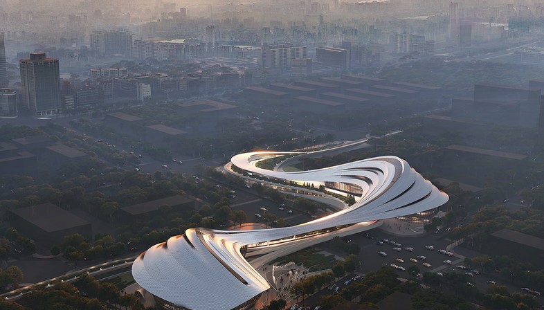 Zaha Hadid Architects Jinghe New City Culture & Art Centre

