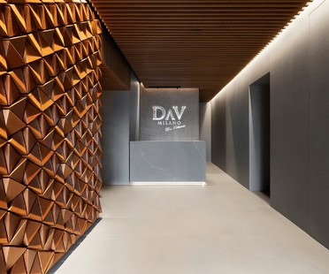 Andrea Maffei Architects Restaurante DAV en la Torre Allianz Milano
