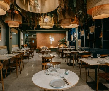 DAAA Haus interiorismo para un restaurante indio en Rabat Gozo
